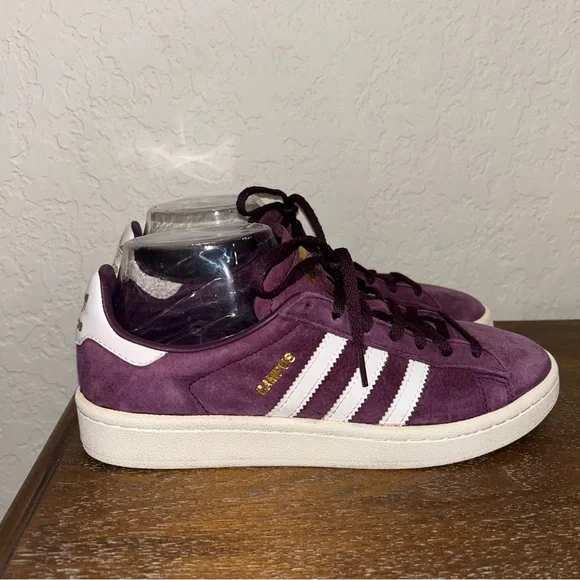Adidas Campus Lace Up Sneaker Shoes - Picture 3 of 10